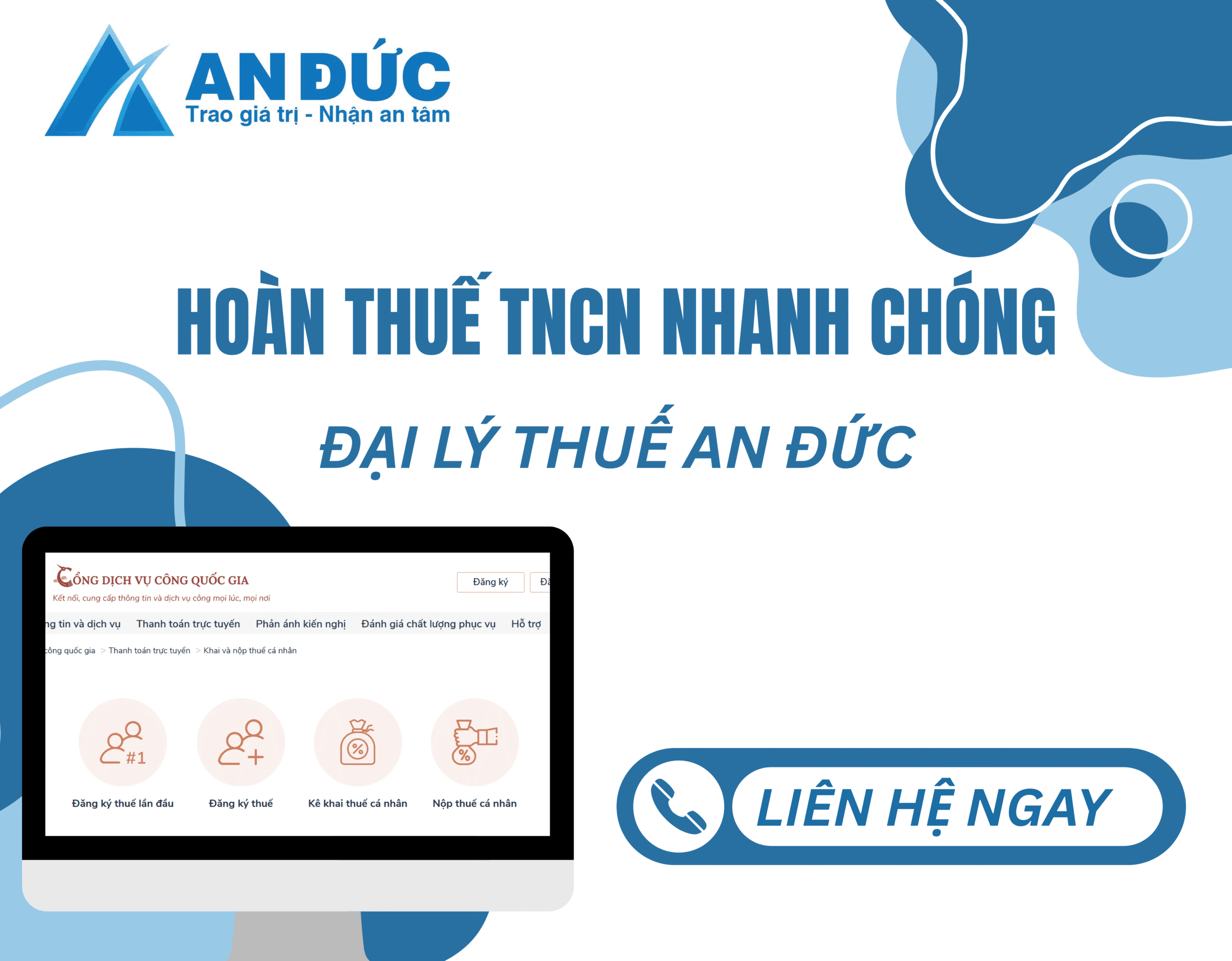 Dịch vụ Hoàn thuế TNCN tại An Đức