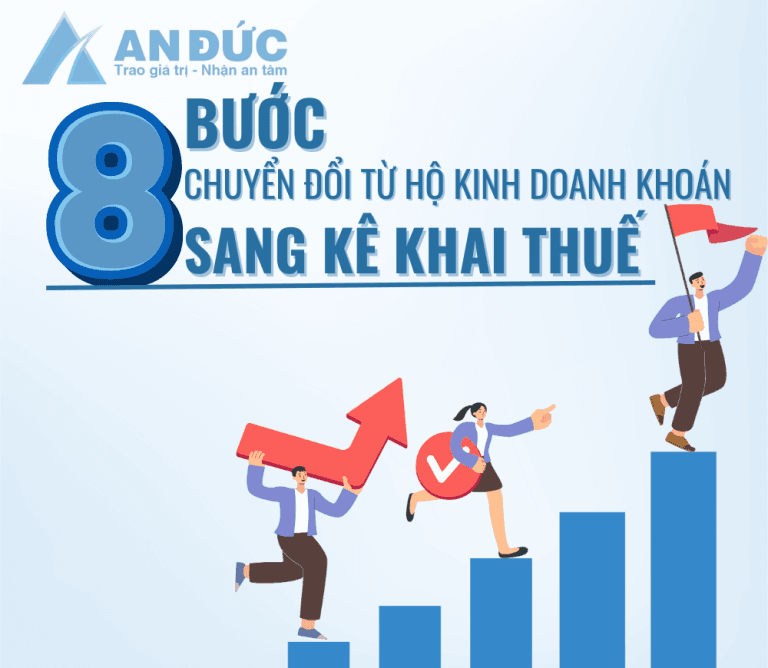 8 Bước chuyển đổi hộ kinh doanh từ khoán sang kê khai