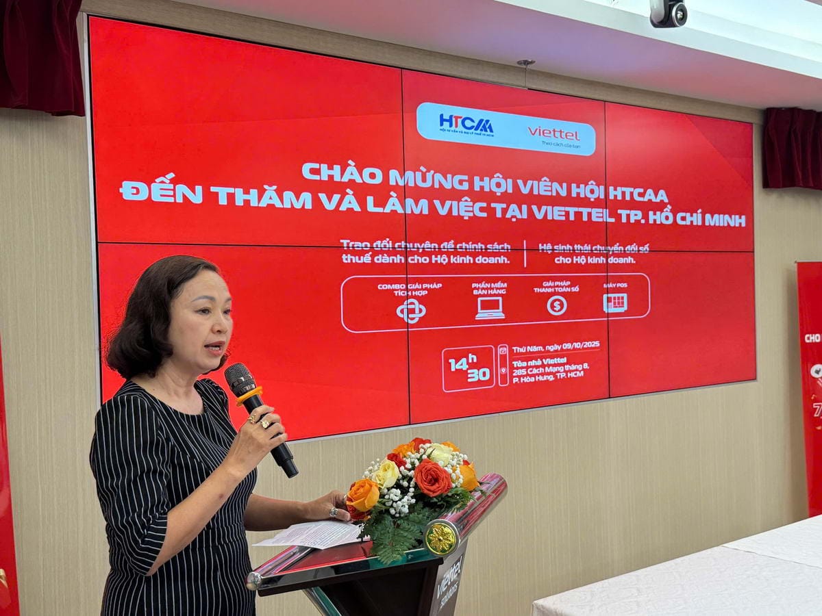 Bà Lê Thị Thu Hương – Chủ tịch HTCAA