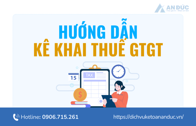 Kê khai thuế GTGT