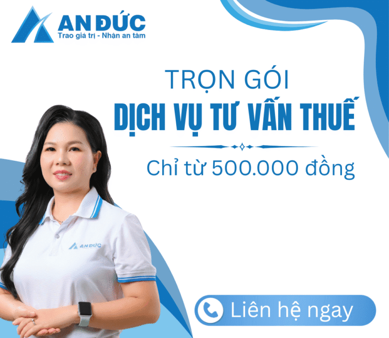 Đại lý thuế An Đức Dịch vụ kế toán trọn gói