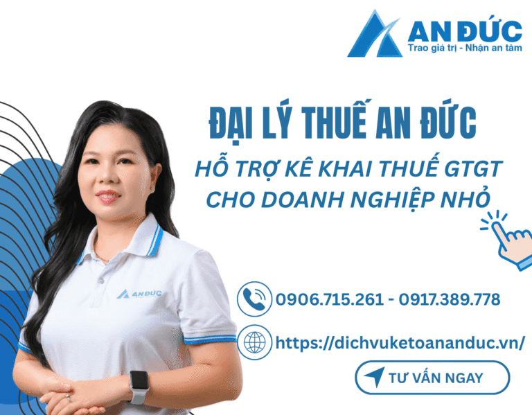 Đại lý thuế An Đức Dịch vụ kế toán trọn gói