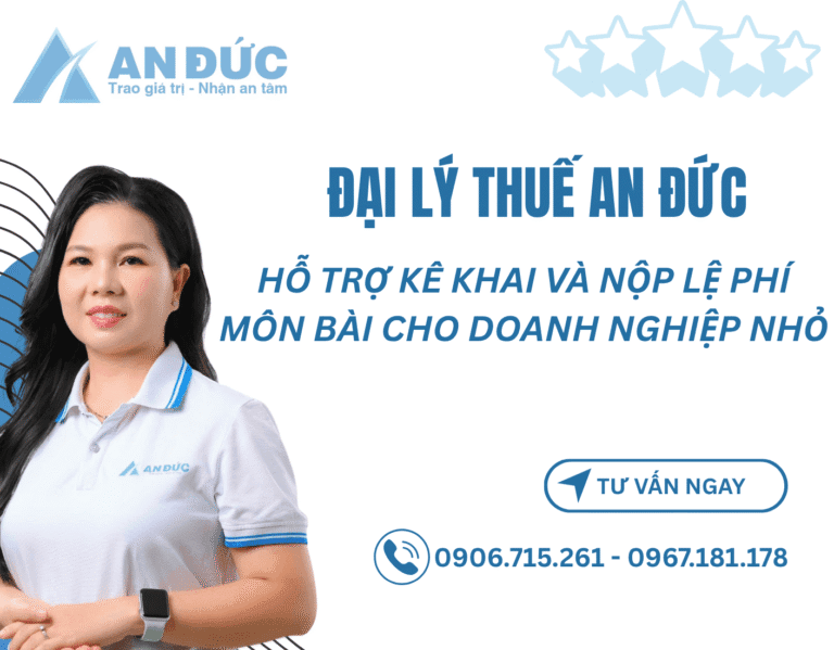 Đại lý thuế An Đức Dịch vụ kế toán trọn gói
