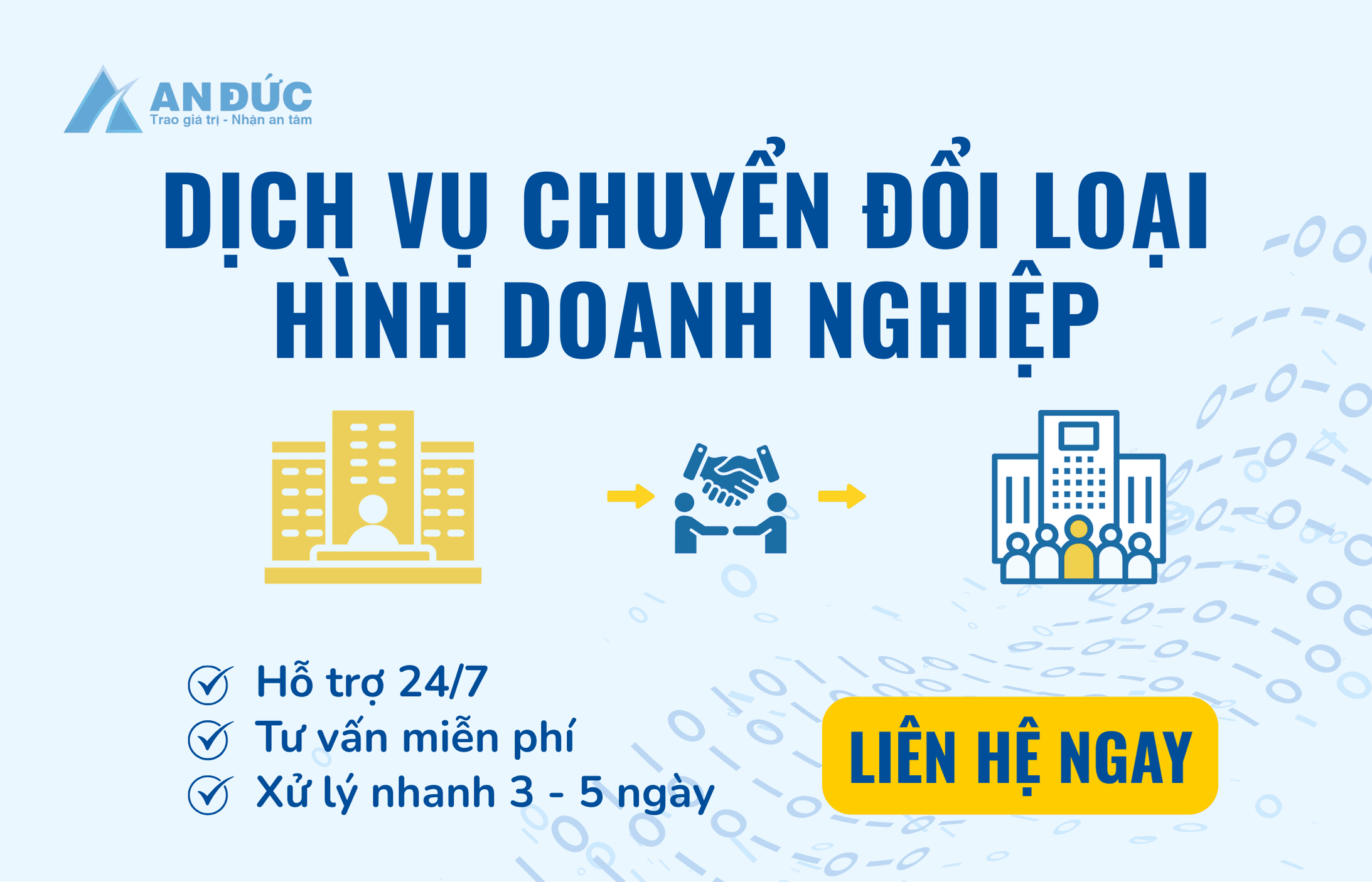 Đại lý thuế An Đức Dịch vụ chuyển đổi loại hình doanh nghiệp