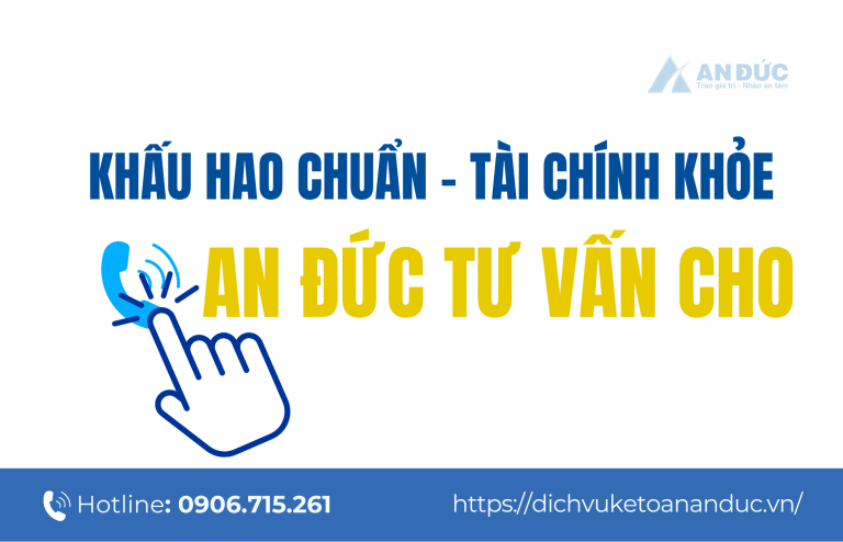 Để An Đức giúp bạn khấu hao TSCĐ đúng chuẩn nhé