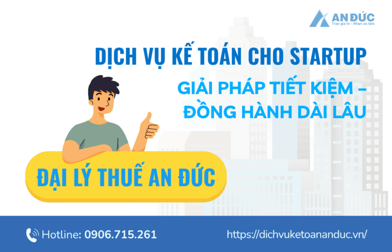 Đại lý thuế An Đức Dịch vụ kế toán cho Startup - An Đức