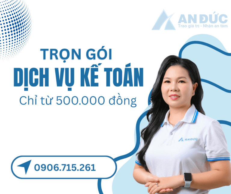 Đại lý thuế An Đức Dịch vụ kế toán trọn gói