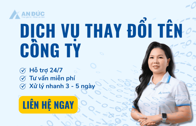 Dịch vụ thay đổi tên công ty - An Đức
