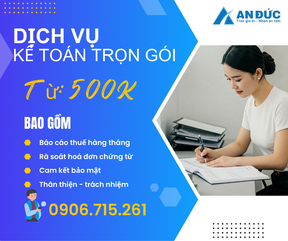 Dịch vụ kế toán trọn gói