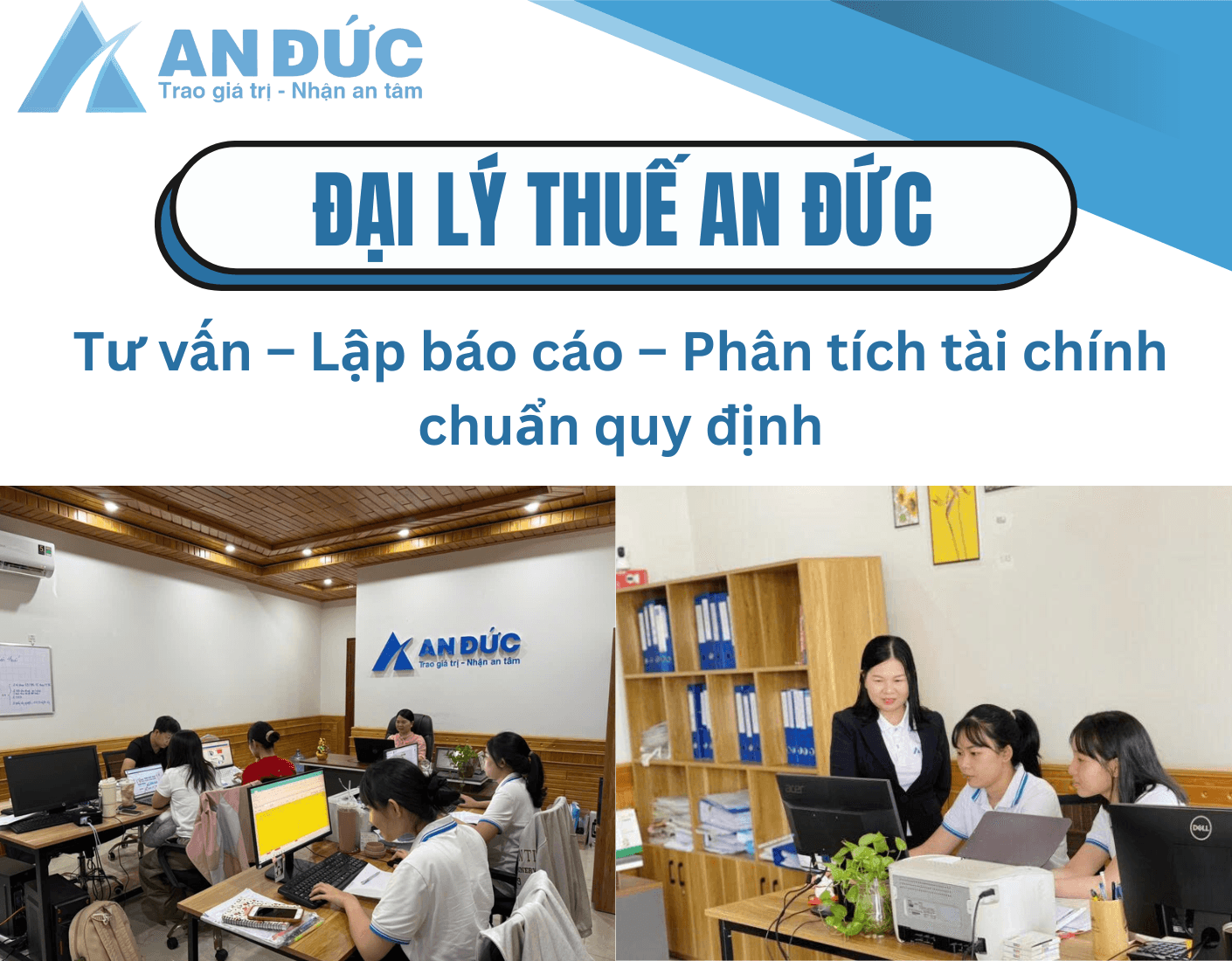 Đại lý thuế An Đức Đội ngũ nhân viên tại An Đức