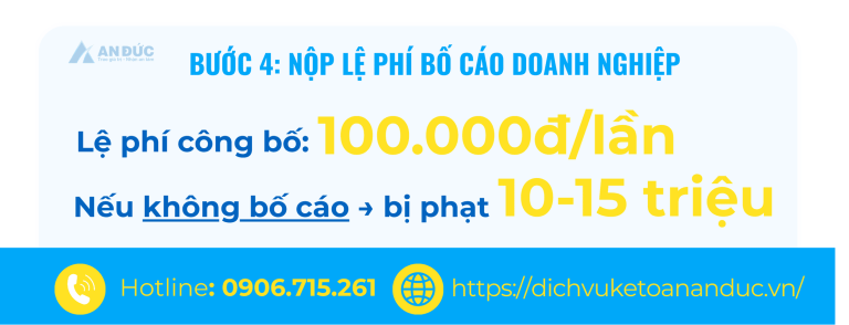 Đại lý thuế An Đức Quy trình thành lập công ty năm 2025 - Bước 4