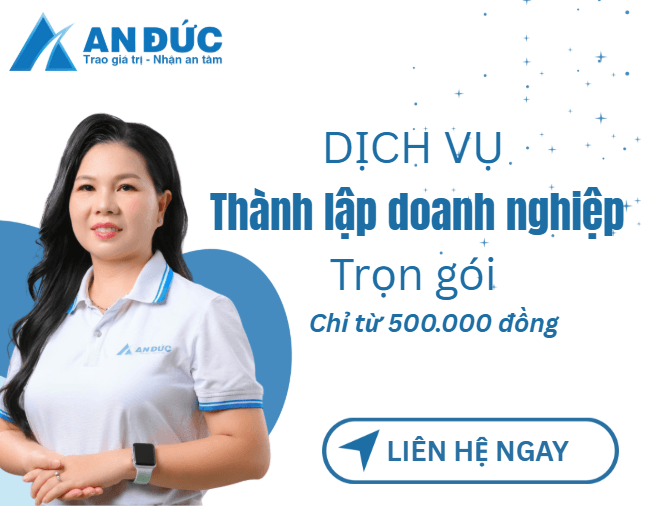 Đại lý thuế An Đức Dịch vụ thành lập doanh nghiệp trọn gói