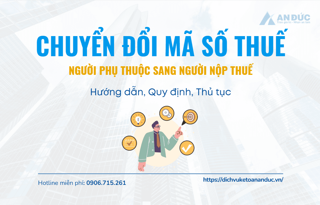 Chuyển đổi mã số thuế