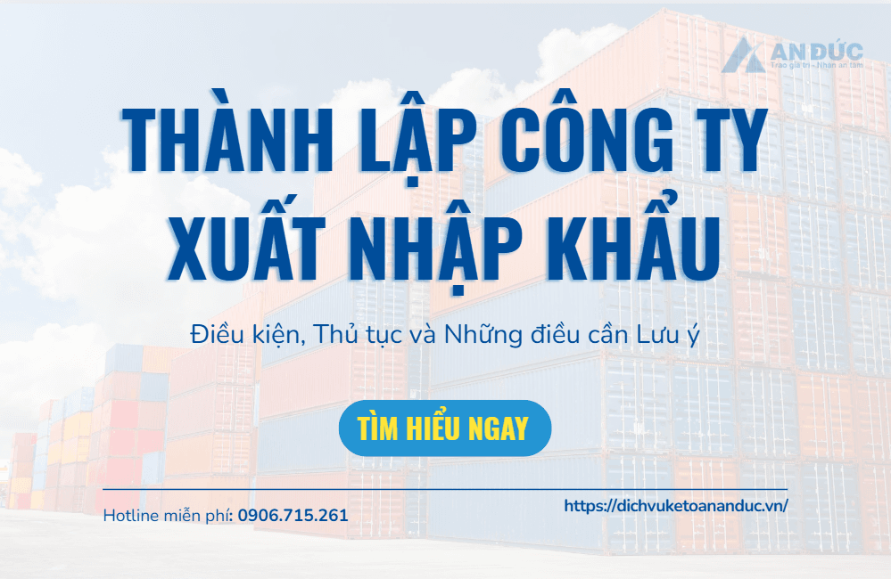 Thành lập công ty