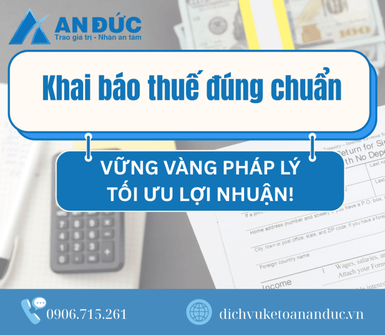 Dịch vụ kế toán trọn gói
