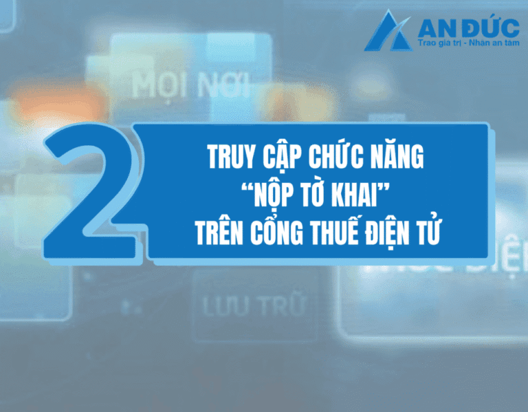 Đại lý thuế An Đức Dịch vụ kế toán trọn gói