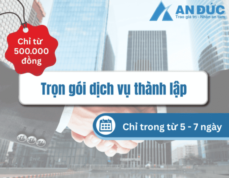 Đại lý thuế An Đức Chi phí tối ưu - Thời gian nhanh chóng