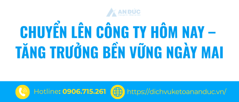 chuyển hộ kinh doanh lên công ty