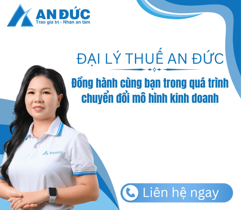 Đại lý thuế An Đức Dịch vụ kế toán trọn gói