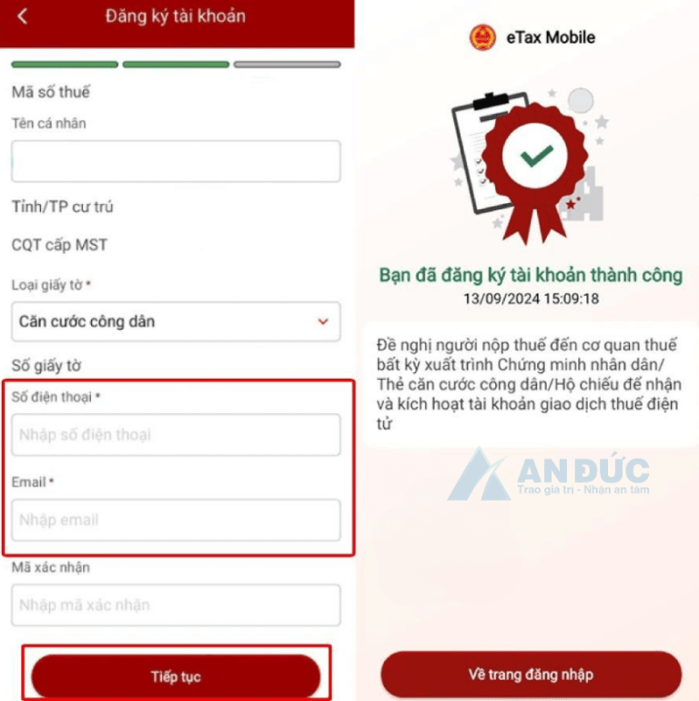 Đại lý thuế An Đức Dịch vụ kế toán trọn gói