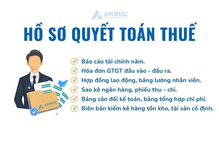 hồ sơ quyết toán thuế
