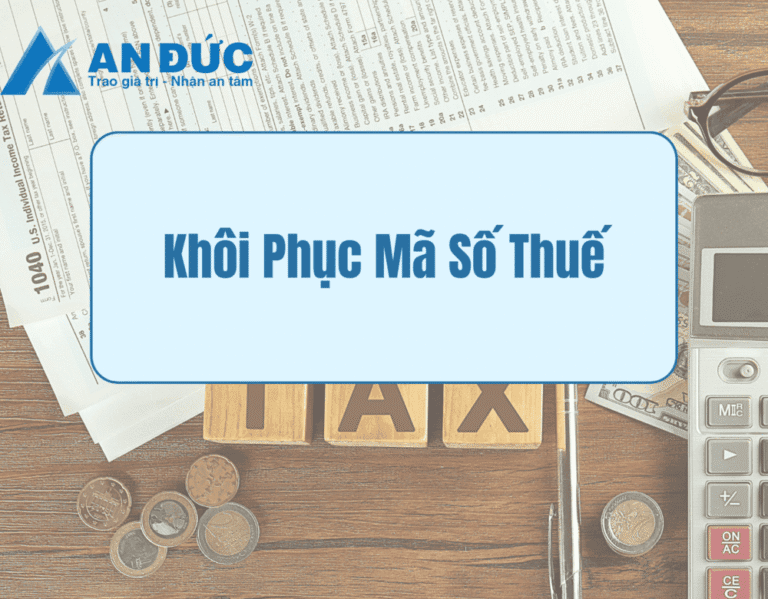 Đại lý thuế An Đức Dịch vụ kế toán trọn gói